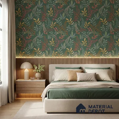 SO27061 | 10 Meter x 21 Inches Florals Look Wallpaper - 57.41 Sq. Ft.