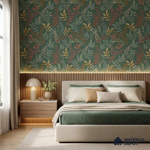 SO27061 | 10 Meter x 21 Inches Florals Look Wallpaper - 57.41 Sq. Ft.