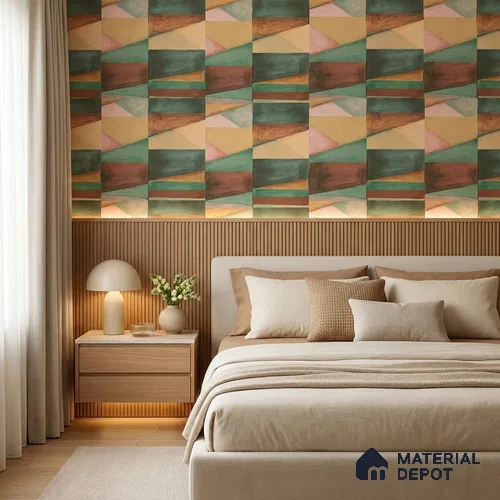 SO27035 | 10 Meter x 21 Inches Abstract Look Wallpaper - 57.41 Sq. Ft.