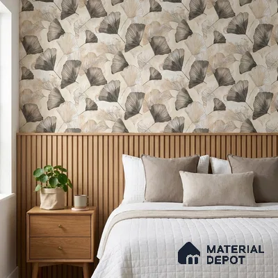09-555-09 | 10 Meter x 21 Inches Florals Look Wallpaper - 57.41 Sq. Ft.