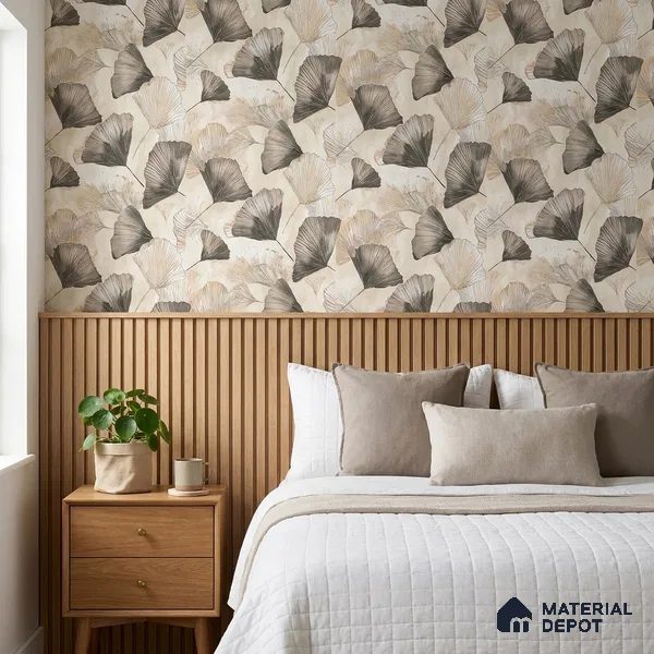 09-555-09 | 10 Meter x 21 Inches Florals Look Wallpaper - 57.41 Sq. Ft.