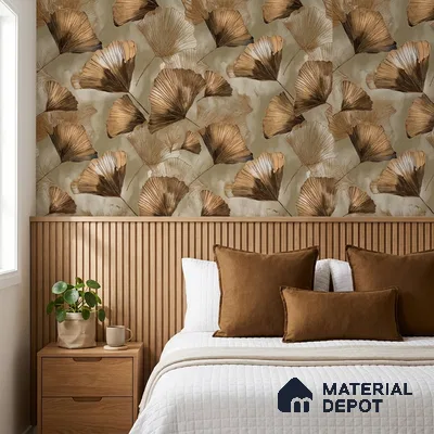 10-555-10 | 10 Meter x 21 Inches Florals Look Wallpaper - 57.41 Sq. Ft.