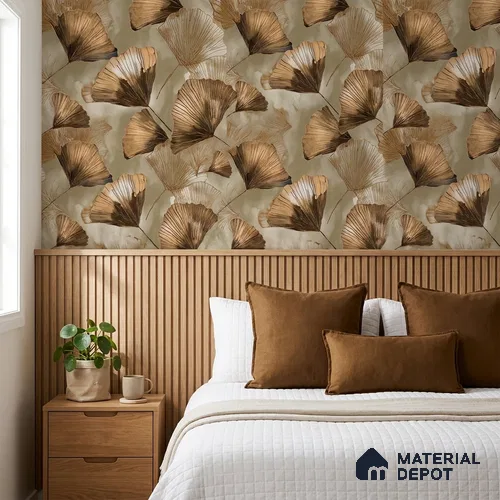 10-555-10 | 10 Meter x 21 Inches Florals Look Wallpaper - 57.41 Sq. Ft.