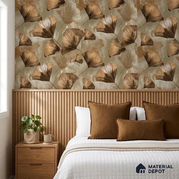 10-555-10 | 10 Meter x 21 Inches Florals Look Wallpaper - 57.41 Sq. Ft.