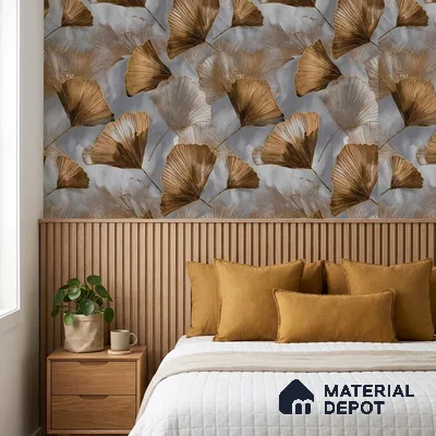 11-555-11 | 10 Meter x 21 Inches Florals Look Wallpaper - 57.41 Sq. Ft.