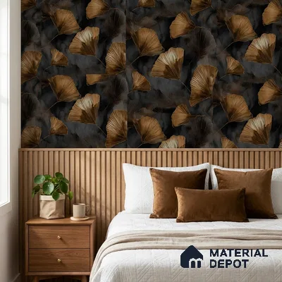 12-555-12 | 10 Meter x 21 Inches Florals Look Wallpaper - 57.41 Sq. Ft.