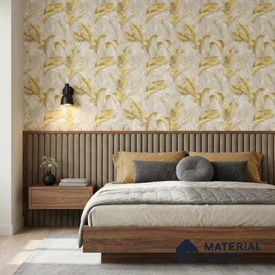24-555-24 | 10 Meter x 21 Inches Florals Look Wallpaper - 57.41 Sq. Ft.