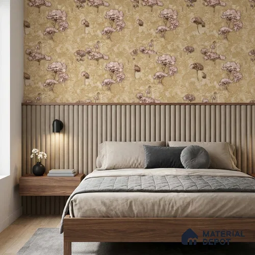 28-555-28 | 10 Meter x 21 Inches Florals Look Wallpaper - 57.41 Sq. Ft.