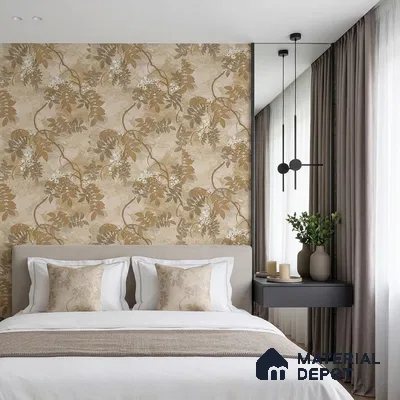 31-555-31 | 10 Meter x 21 Inches Florals Look Wallpaper - 57.41 Sq. Ft.