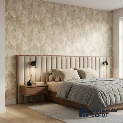 34-555-34 | 10 Meter x 21 Inches Patterned Look Wallpaper - 57.41 Sq. Ft.