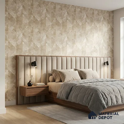 34-555-34 | 10 Meter x 21 Inches Patterned Look Wallpaper - 57.41 Sq. Ft.