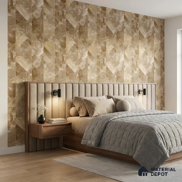 35-555-35 | 10 Meter x 21 Inches Patterned Look Wallpaper - 57.41 Sq. Ft.