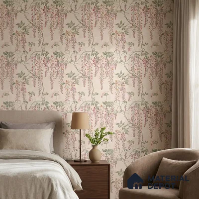 44-555-44 | 10 Meter x 21 Inches Tropical Look Wallpaper - 57.41 Sq. Ft.