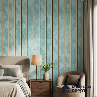 52-555-52 | 10 Meter x 21 Inches Stripes Look Wallpaper - 57.41 Sq. Ft.