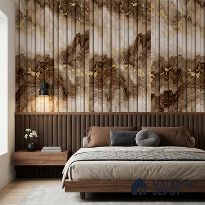 55-555-55 | 10 Meter x 21 Inches Stripes Look Wallpaper - 57.41 Sq. Ft.