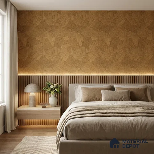 7510-1 | 9.5 Meter x 21 Inch Patterned Look Wallpaper - 55 Sq. Ft.