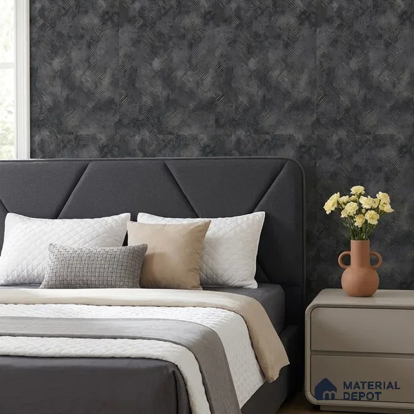 7514-3 | 9.5 Meter x 21 Inch Fabric Look Wallpaper - 55 Sq. Ft.