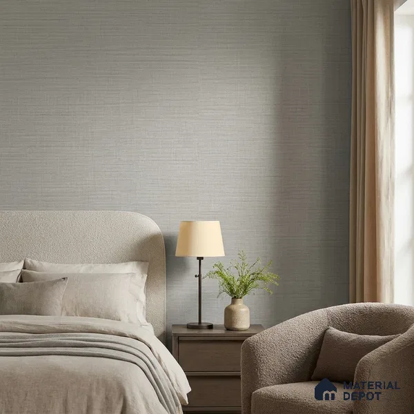 7515-3 | 9.5 Meter x 21 Inch Fabric Look Wallpaper - 55 Sq. Ft.