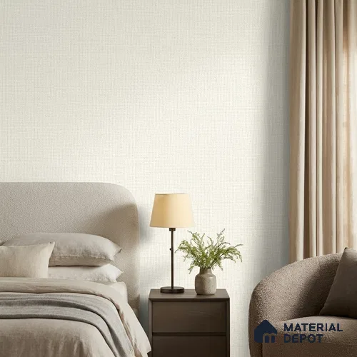 7515-4 | 9.5 Meter x 21 Inch Fabric Look Wallpaper - 55 Sq. Ft.