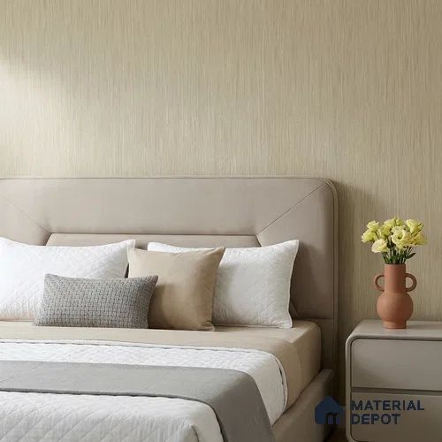 7518-3 | 9.5 Meter x 21 Inch Fabric Look Wallpaper - 55 Sq. Ft.