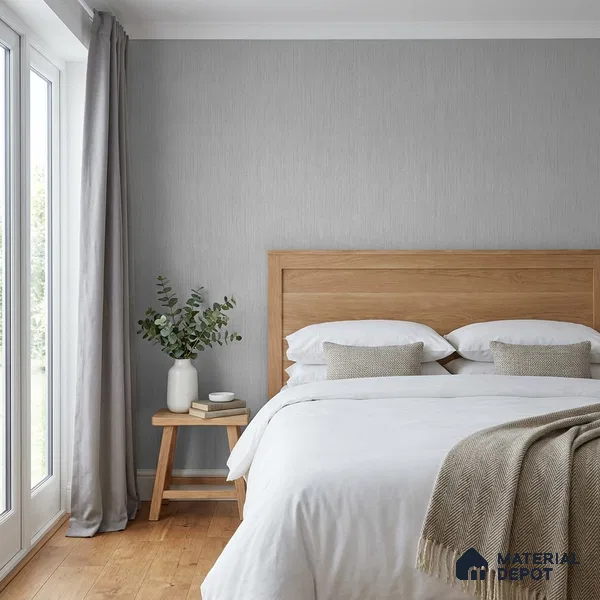 7518-4 | 9.5 Meter x 21 Inch Fabric Look Wallpaper - 55 Sq. Ft.