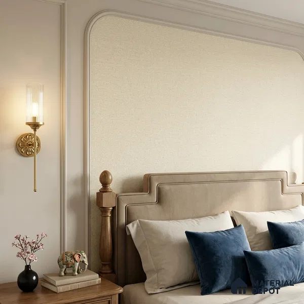 7520-2 | 9.5 Meter x 21 Inch Fabric Look Wallpaper - 55 Sq. Ft.
