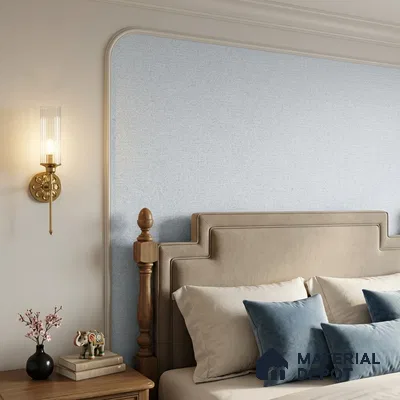 7520-3 | 9.5 Meter x 21 Inch Fabric Look Wallpaper - 55 Sq. Ft.