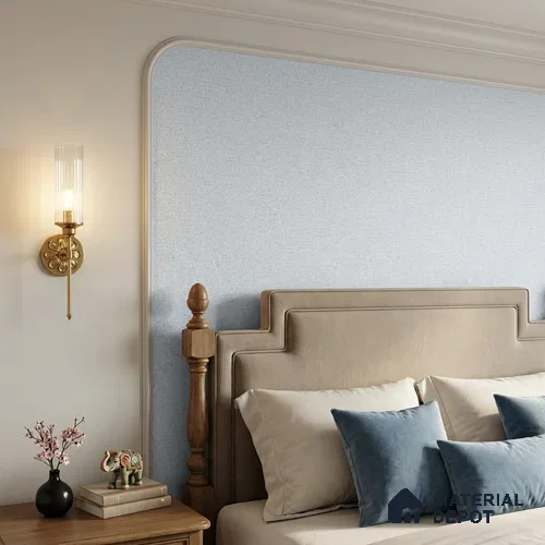 7520-3 | 9.5 Meter x 21 Inch Fabric Look Wallpaper - 55 Sq. Ft.
