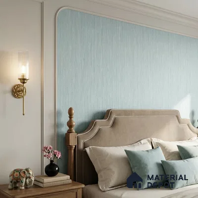 7523-2 | 9.5 Meter x 21 Inch Fabric Look Wallpaper - 55 Sq. Ft.