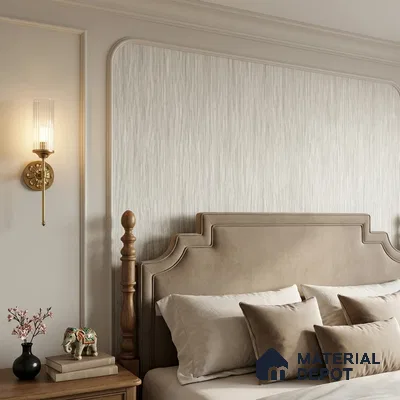7523-4 | 9.5 Meter x 21 Inch Fabric Look Wallpaper - 55 Sq. Ft.