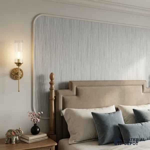 7523-6 | 9.5 Meter x 21 Inch Fabric Look Wallpaper - 55 Sq. Ft.
