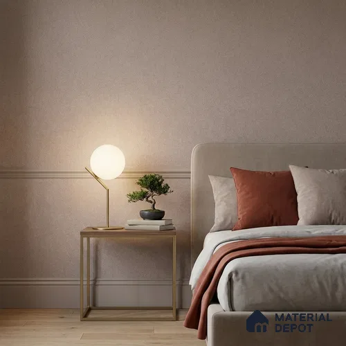 AW25-3 | Dusty Rose Fine Grain Texture Non Woven Patterned Wallpaper - 10 Meter x 21 Inches, 57.41 Sq. Ft. (Min. 15% Wastage)