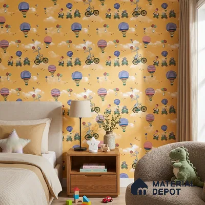 KD4001-2 | 10 Meter x 21 Inches Patterned Look Wallpaper - 57.41 Sq. Ft. | Minimum 15% wastage during installation