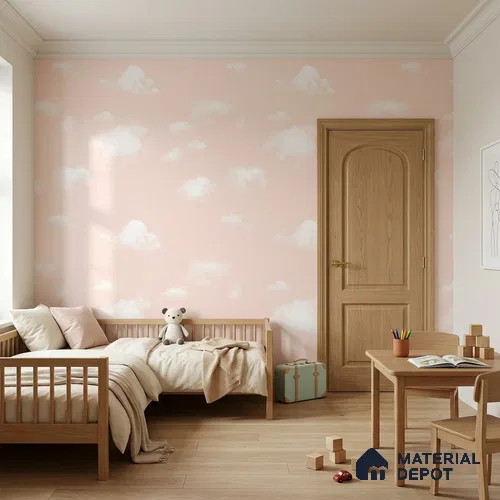 KD4010-1 | 10 Meter x 21 Inches Patterned Look Wallpaper - 57.41 Sq. Ft. | Minimum 15% wastage during installation