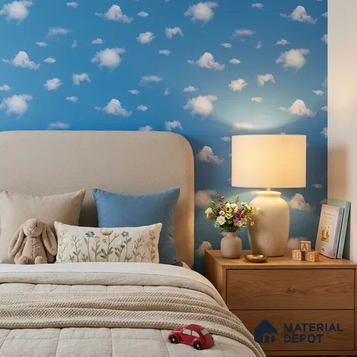 KD4010-5 | 10 Meter x 21 Inches Patterned Look Wallpaper - 57.41 Sq. Ft. | Minimum 15% wastage during installation