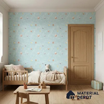 KD4011-1 | 10 Meter x 21 Inches Space Look Wallpaper - 57.41 Sq. Ft. | Minimum 15% wastage during installation