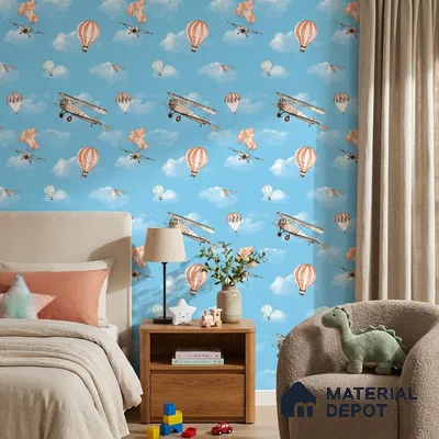 KD4012-1 | 10 Meter x 21 Inches Patterned Look Wallpaper - 57.41 Sq. Ft. | Minimum 15% wastage during installation