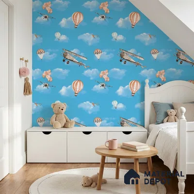 KD4012-2 | 10 Meter x 21 Inches Patterned Look Wallpaper - 57.41 Sq. Ft. | Minimum 15% wastage during installation