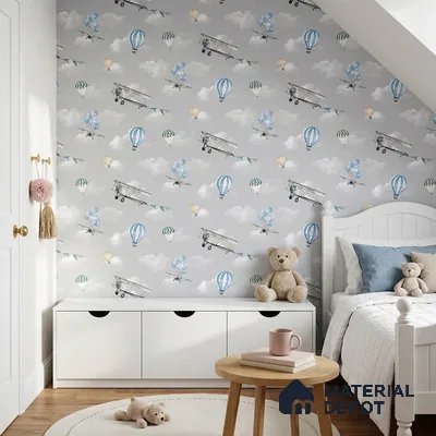 KD4012-4 | 10 Meter x 21 Inches Patterned Look Wallpaper - 57.41 Sq. Ft. | Minimum 15% wastage during installation