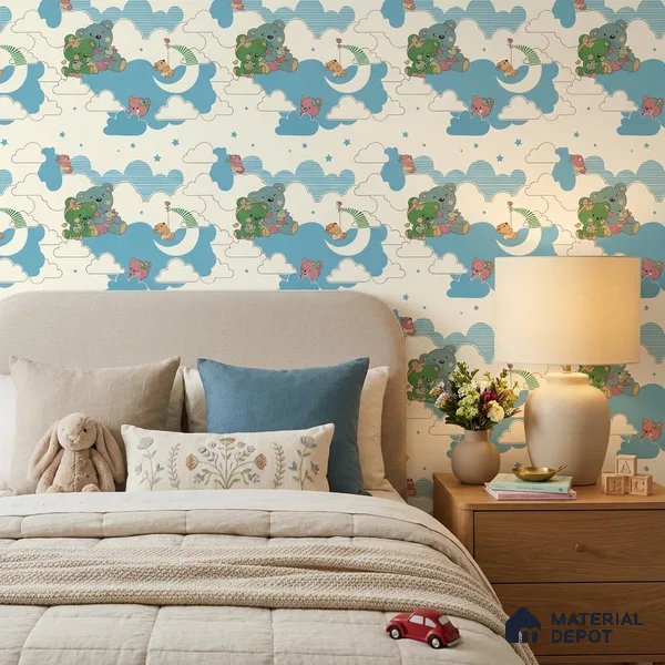 KD4013-4 | 10 Meter x 21 Inches Animal Print Look Wallpaper - 57.41 Sq. Ft. | Minimum 15% wastage during installation