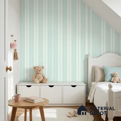 KD4014-2 | 10 Meter x 21 Inches Stripes Look Wallpaper - 57.41 Sq. Ft. | Minimum 15% wastage during installation