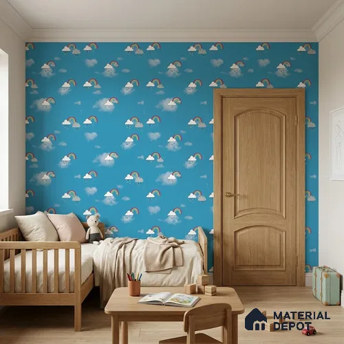 KD4030-4 | 10 Meter x 21 Inches Patterned Look Wallpaper - 57.41 Sq. Ft. | Minimum 15% wastage during installation