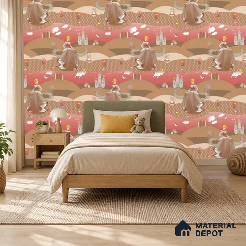 KD4040-4 | 10 Meter x 21 Inches Abstract Look Wallpaper - 57.41 Sq. Ft. | Minimum 15% wastage during installation