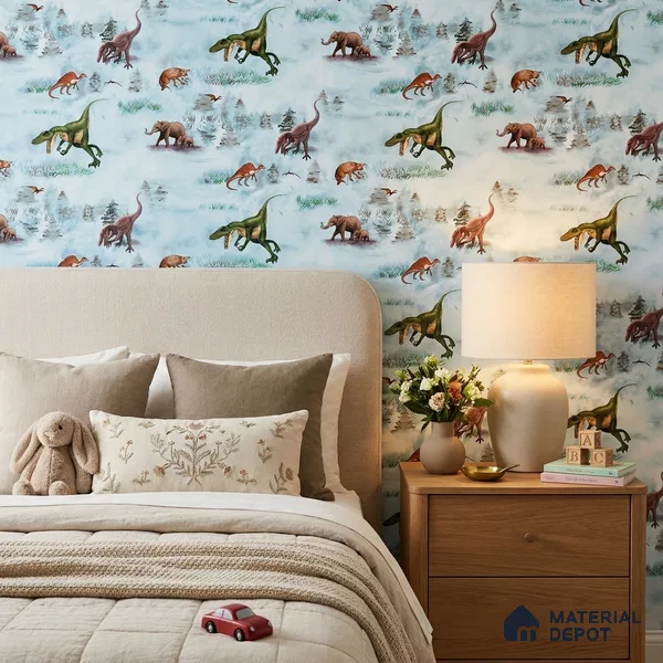KD4080-1 | 10 Meter x 21 Inches Animal Print Look Wallpaper - 57.41 Sq. Ft. | Minimum 15% wastage during installation