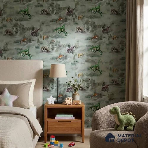 KD4080-3 | 10 Meter x 21 Inches Animal Print Look Wallpaper - 57.41 Sq. Ft. | Minimum 15% wastage during installation