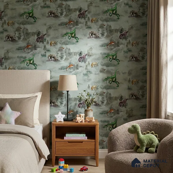 KD4080-3 | 10 Meter x 21 Inches Animal Print Look Wallpaper - 57.41 Sq. Ft. | Minimum 15% wastage during installation