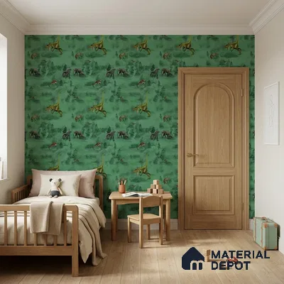 KD4080-4 | 10 Meter x 21 Inches Animal Print Look Wallpaper - 57.41 Sq. Ft. | Minimum 15% wastage during installation