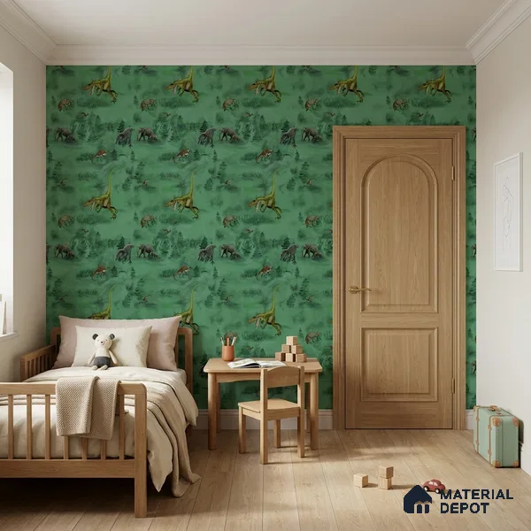 KD4080-4 | 10 Meter x 21 Inches Animal Print Look Wallpaper - 57.41 Sq. Ft. | Minimum 15% wastage during installation