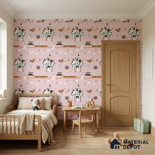 KD4090-3 | 10 Meter x 21 Inches Patterned Look Wallpaper - 57.41 Sq. Ft. | Minimum 15% wastage during installation