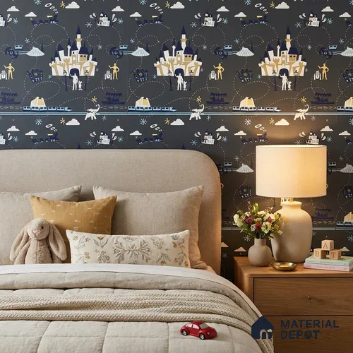 KD4090-4 | 10 Meter x 21 Inches Patterned Look Wallpaper - 57.41 Sq. Ft. | Minimum 15% wastage during installation